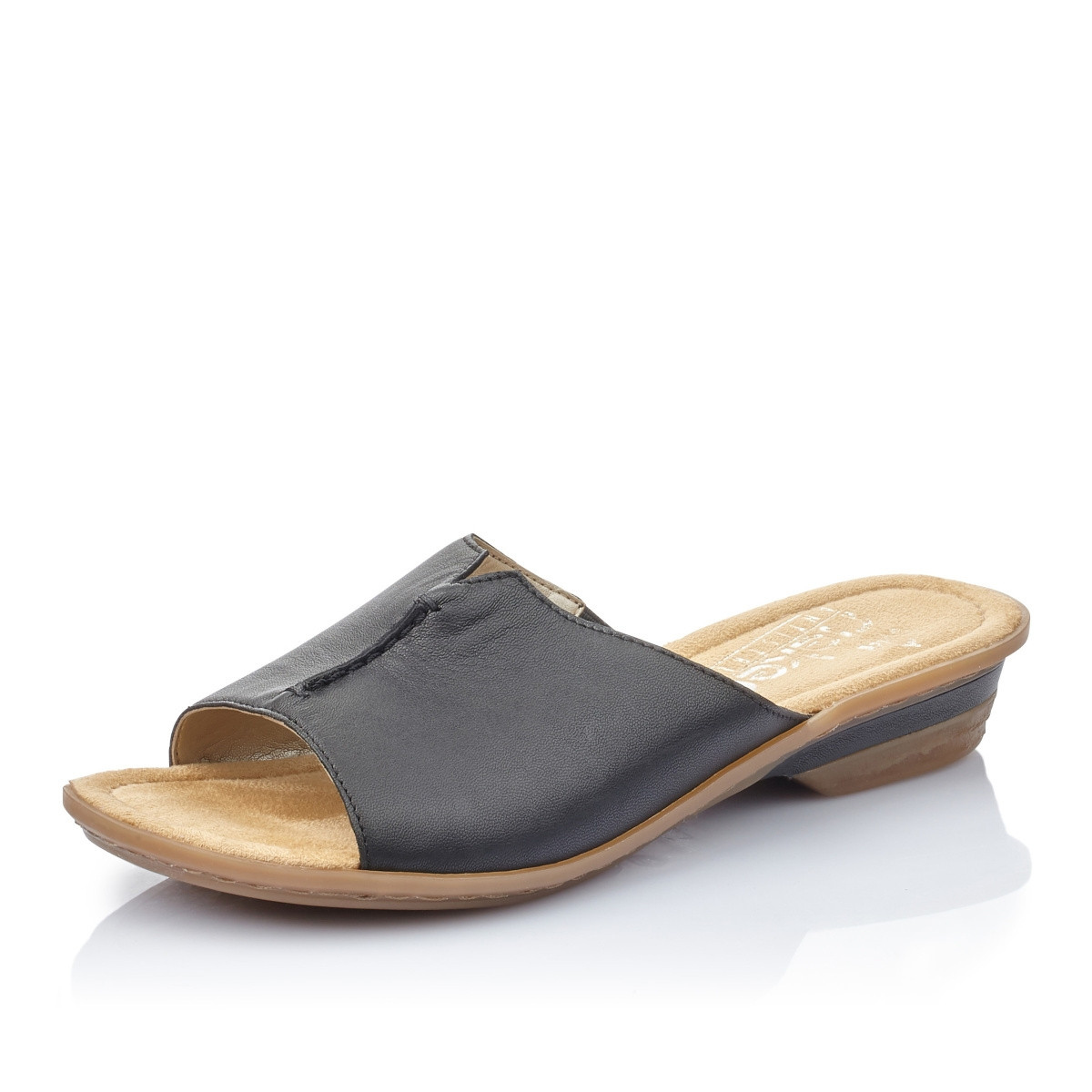 detail Dámské nazouváky RIEKER RIE-1025987-S2 černá