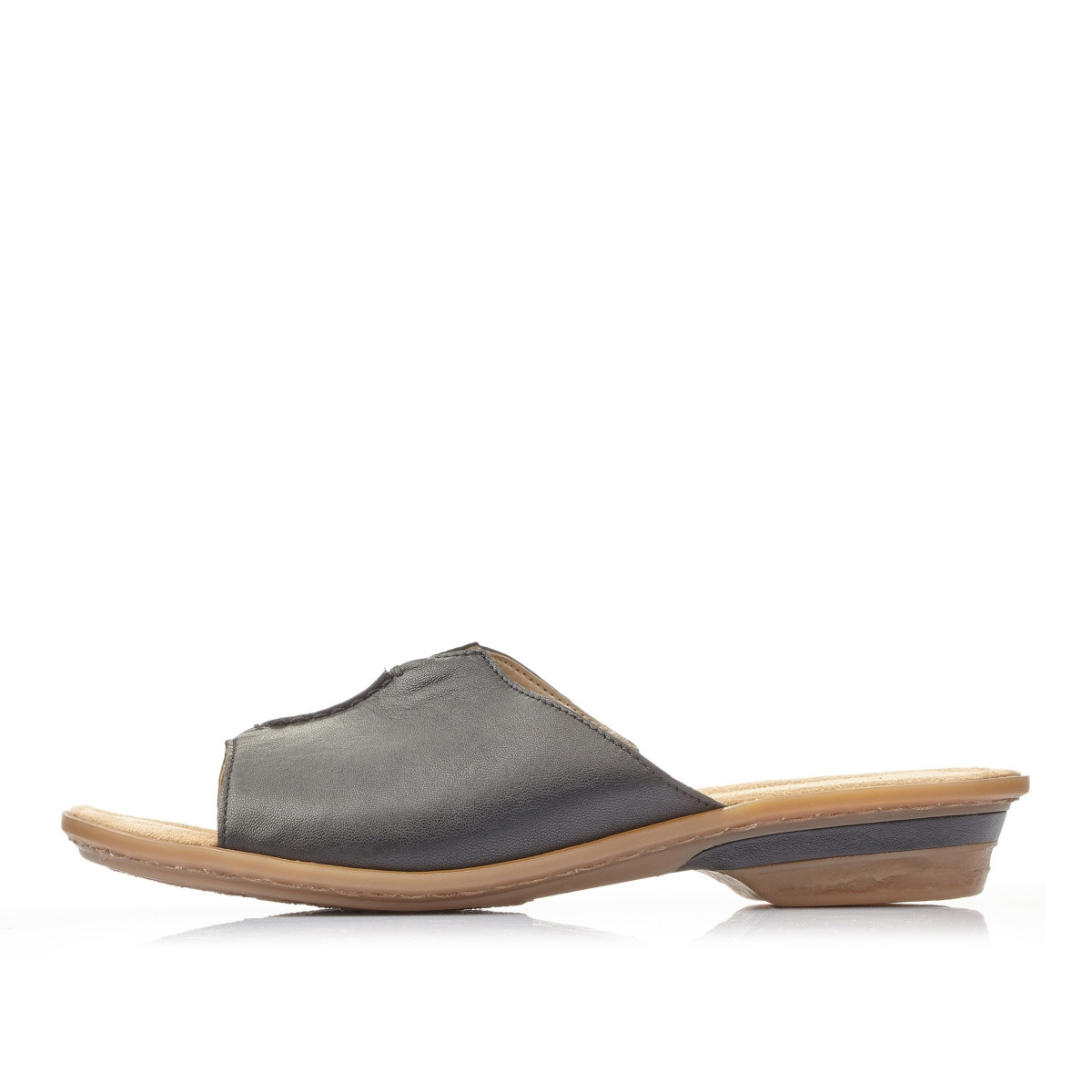 detail Dámské nazouváky RIEKER RIE-1025987-S2 černá