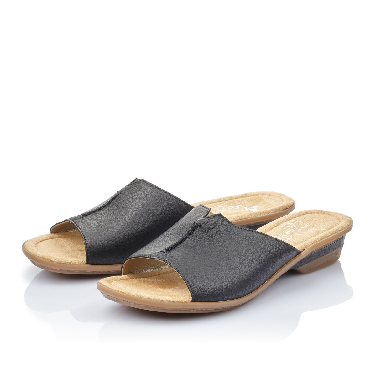 detail Dámské nazouváky RIEKER RIE-1025987-S2 černá