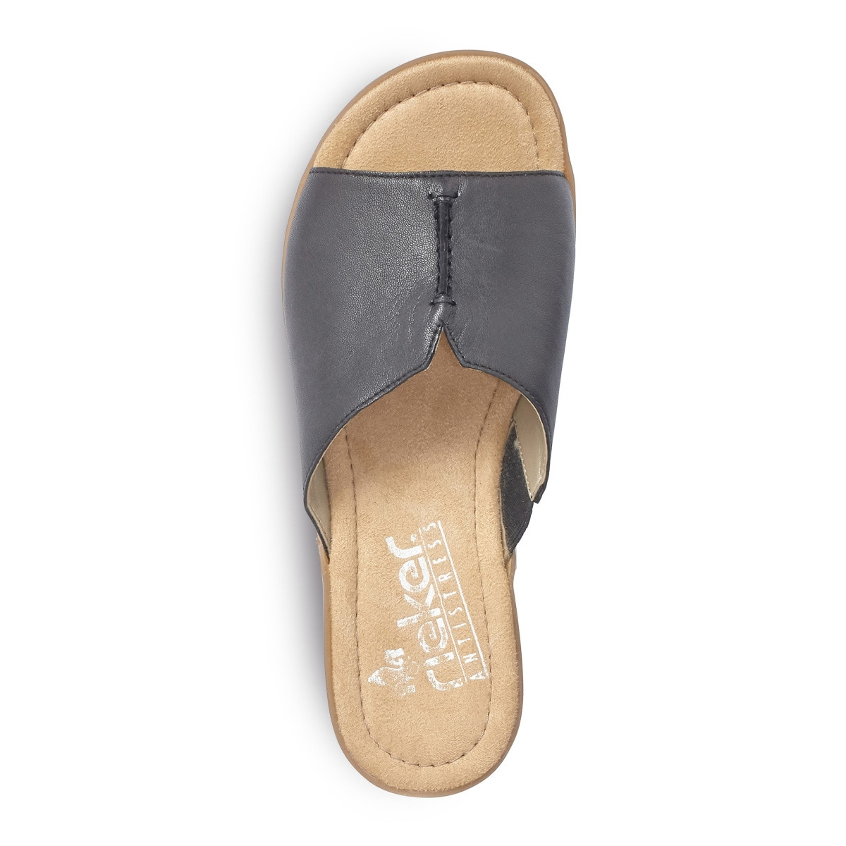 detail Dámské nazouváky RIEKER RIE-1025987-S2 černá