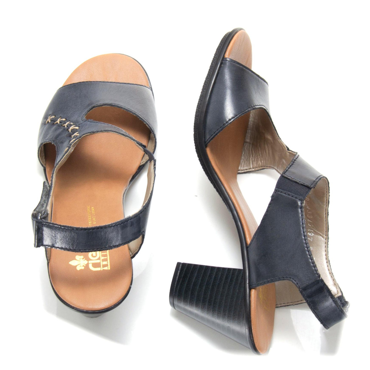 detail Dámská obuv RIEKER 64180-12 BLAU F/S 9