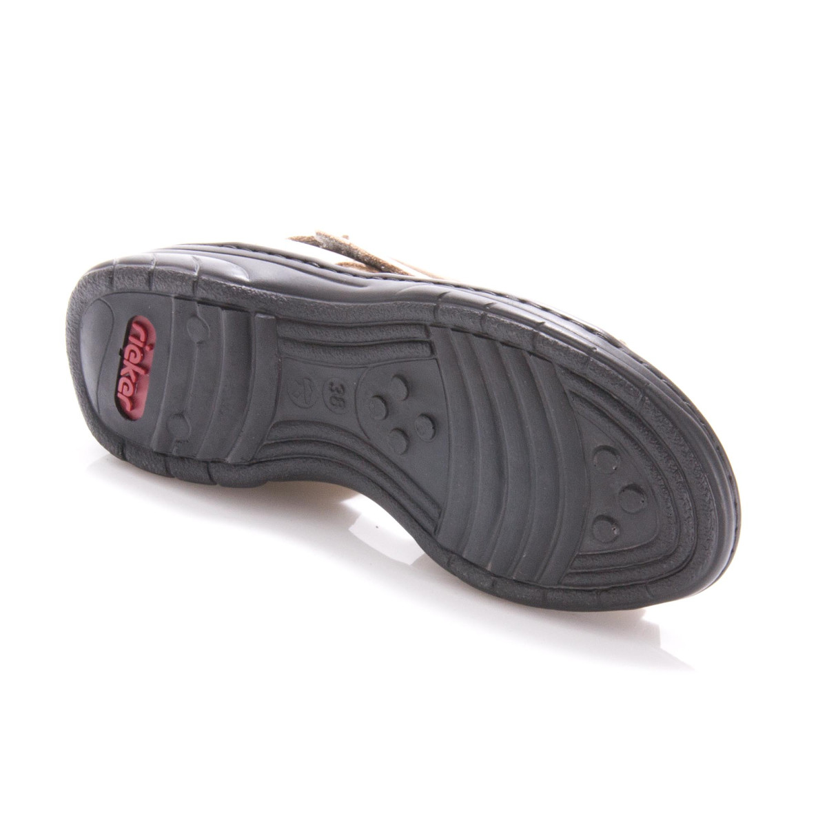 detail Dámské sandály RIEKER 64560-42 GRAU F/S 9
