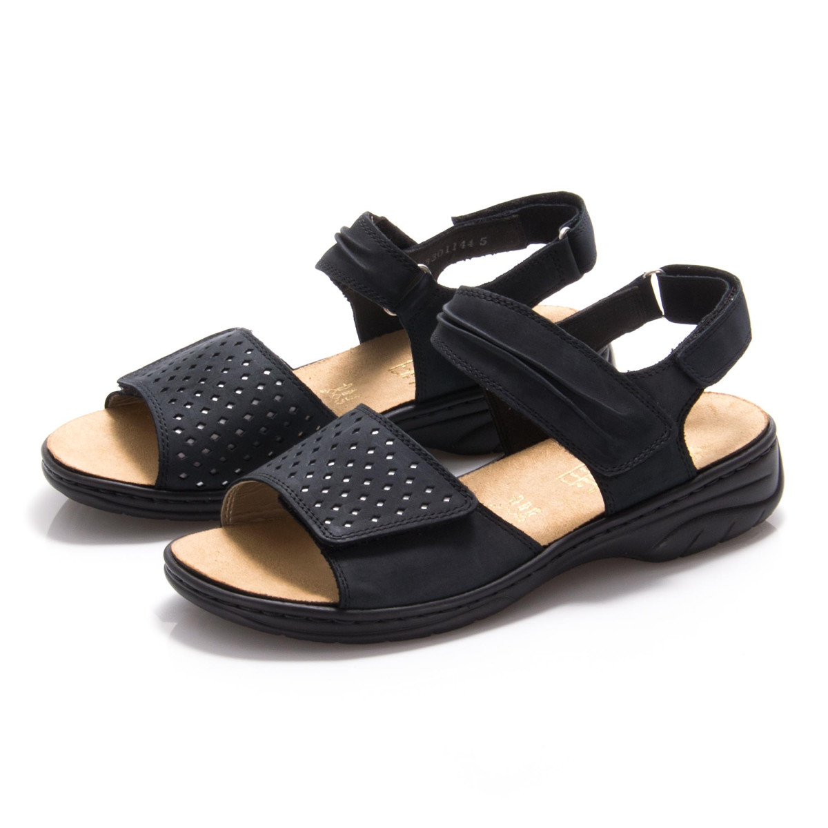 detail Dámské sandály RIEKER 64571-15 BLAU F/S 9
