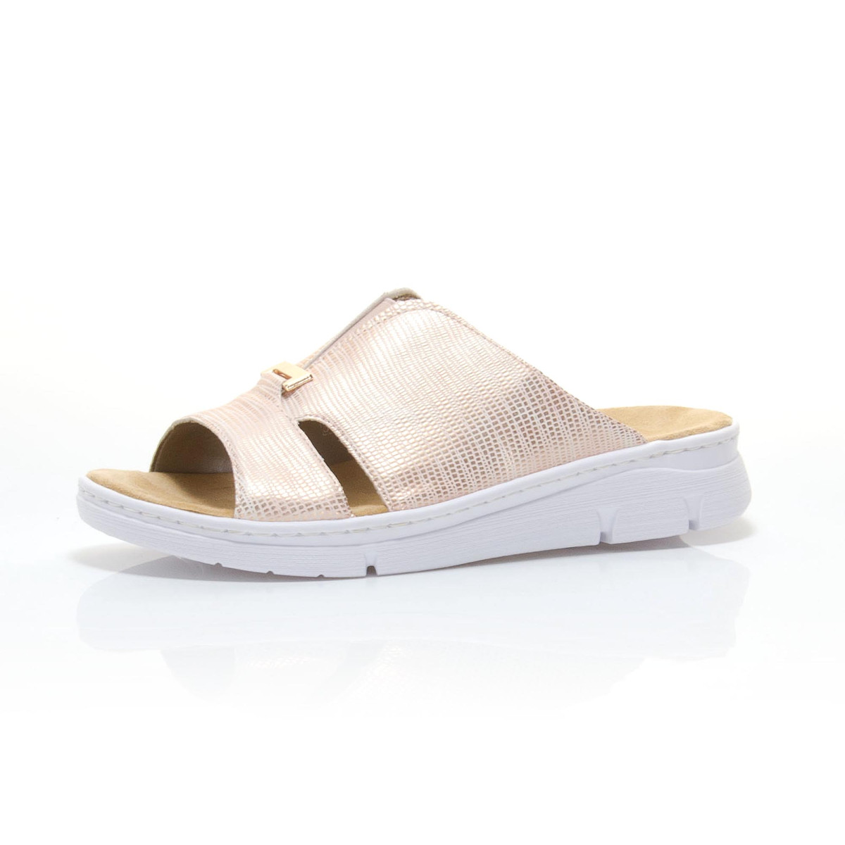 detail Dámská obuv RIEKER 65391-90 GOLD F/S 9