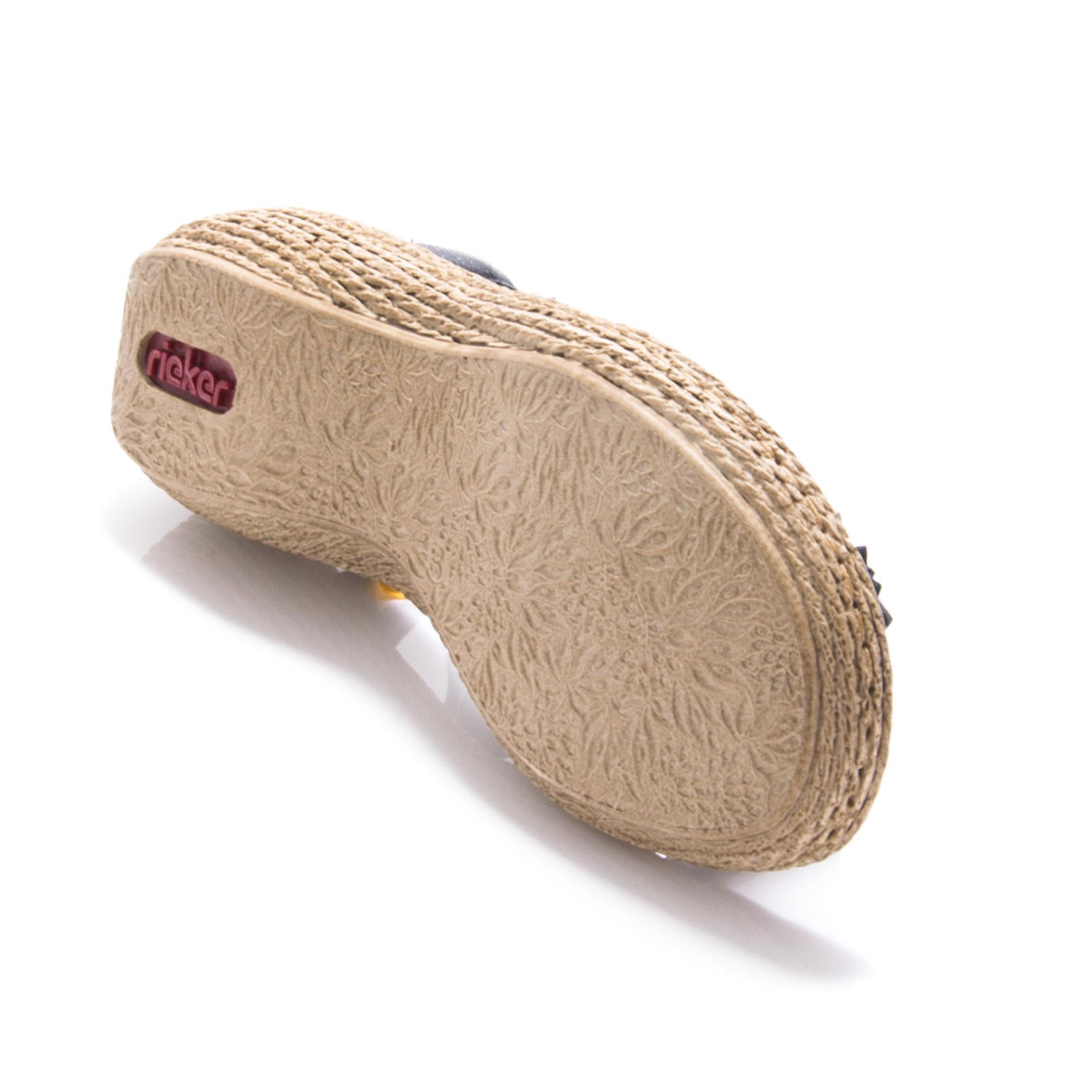 detail Dámské modré sandály RIEKER 65858-14 BLAU F/S 9