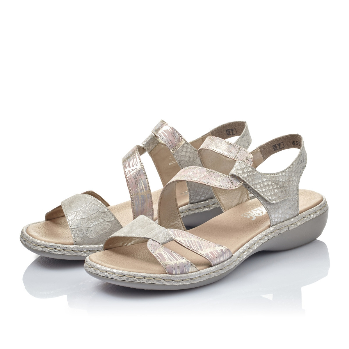 detail Dámské sandály RIEKER RIE-1026030-S2 multicolor