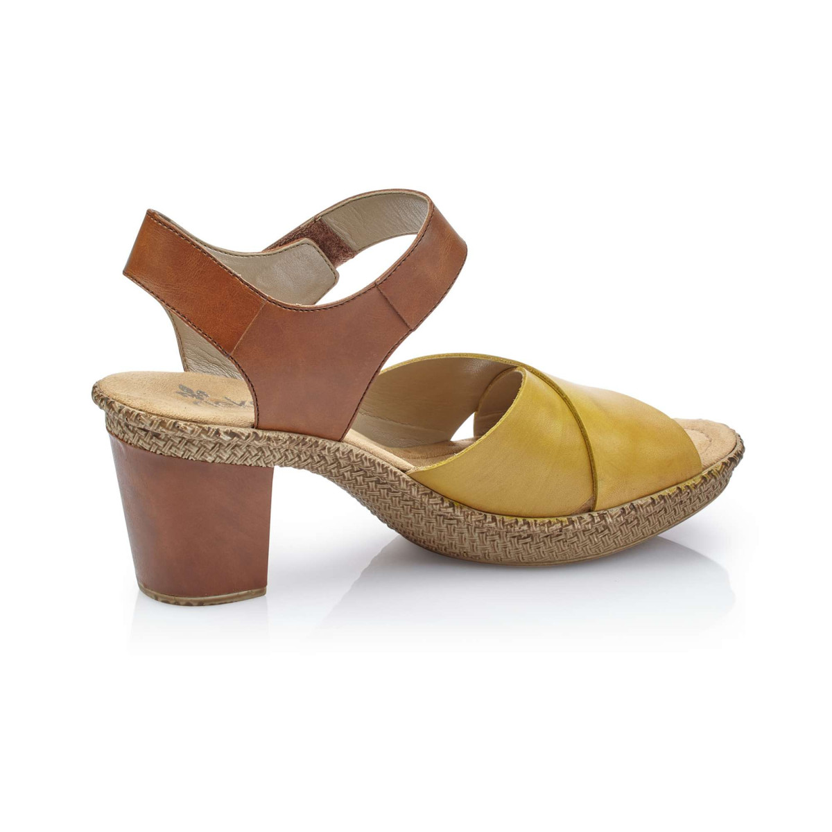 detail Dámska obuv RIEKER 665H1-68 GELB KOMBI F/S 9