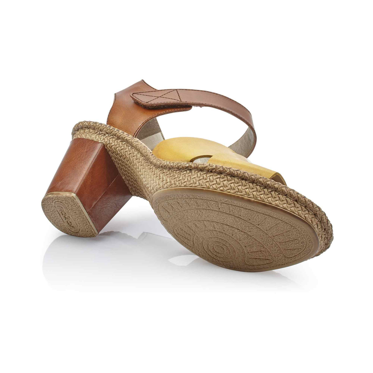 detail Dámska obuv RIEKER 665H1-68 GELB KOMBI F/S 9