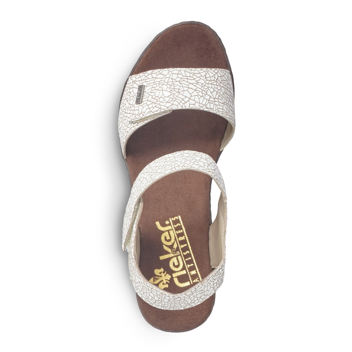 detail Dámske sandále RIEKER 66754-80 WEISS S0