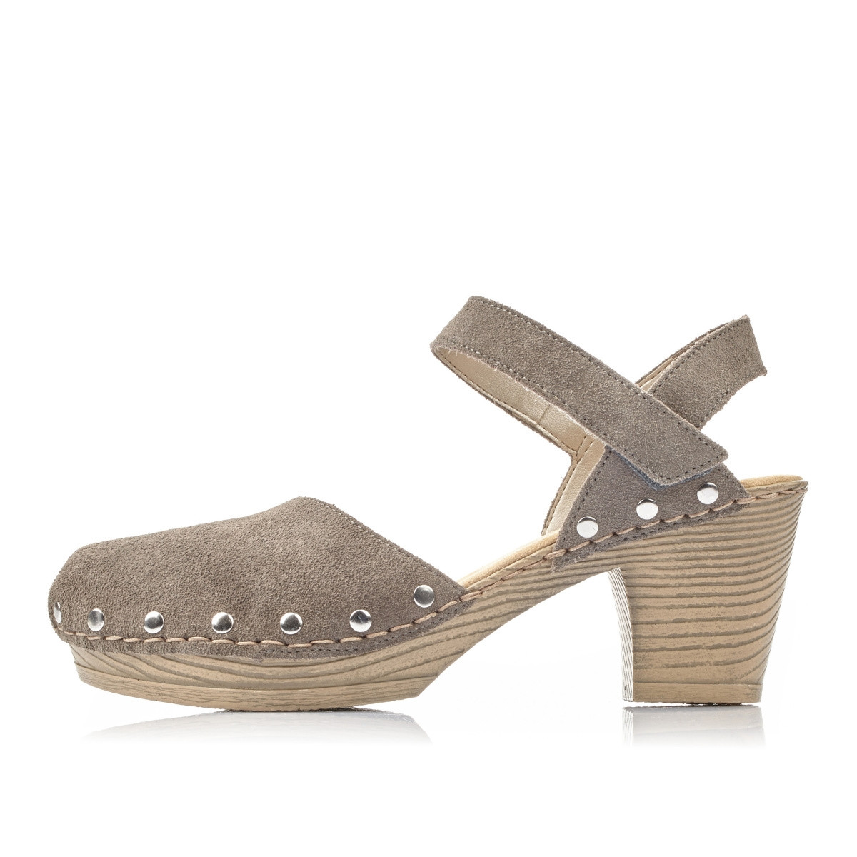 detail Dámské sandály RIEKER RIE-1026045-S0 hnědá