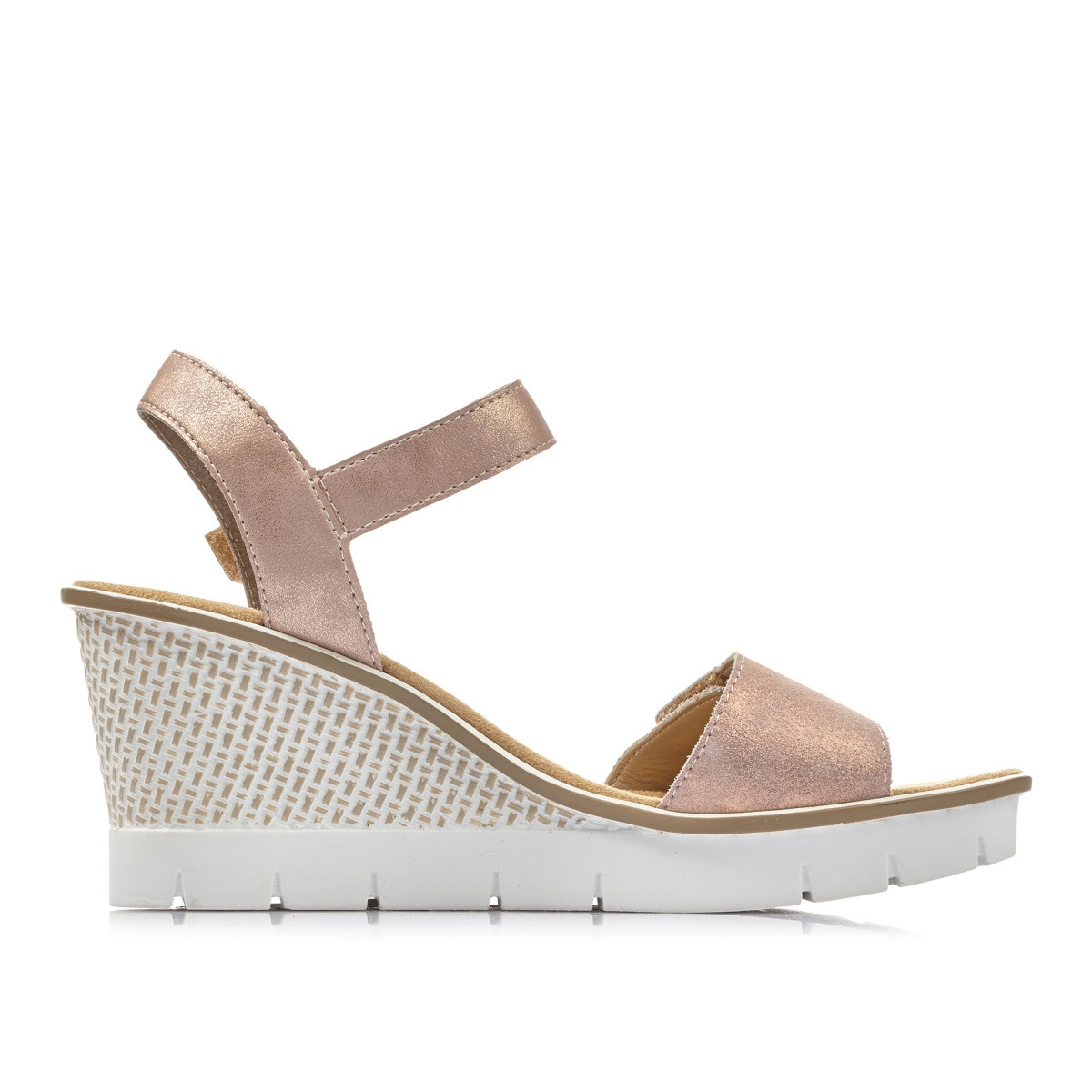 detail Dámské sandály RIEKER RIE-1026051-S0 růžová