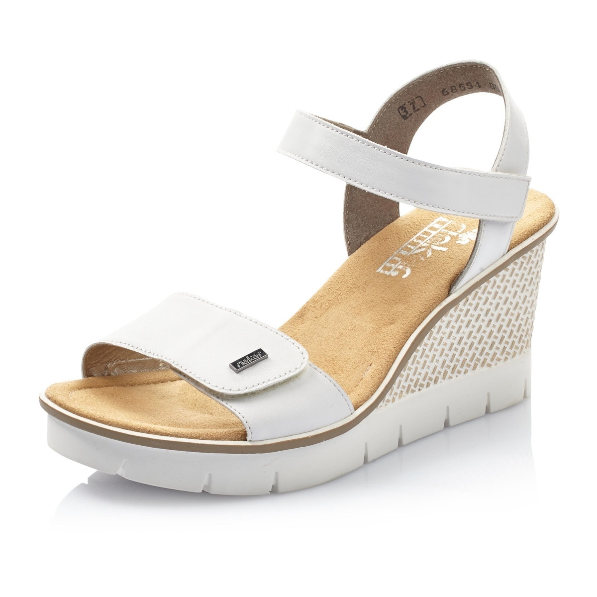detail Dámské sandály RIEKER 68554-80 WEISS S0