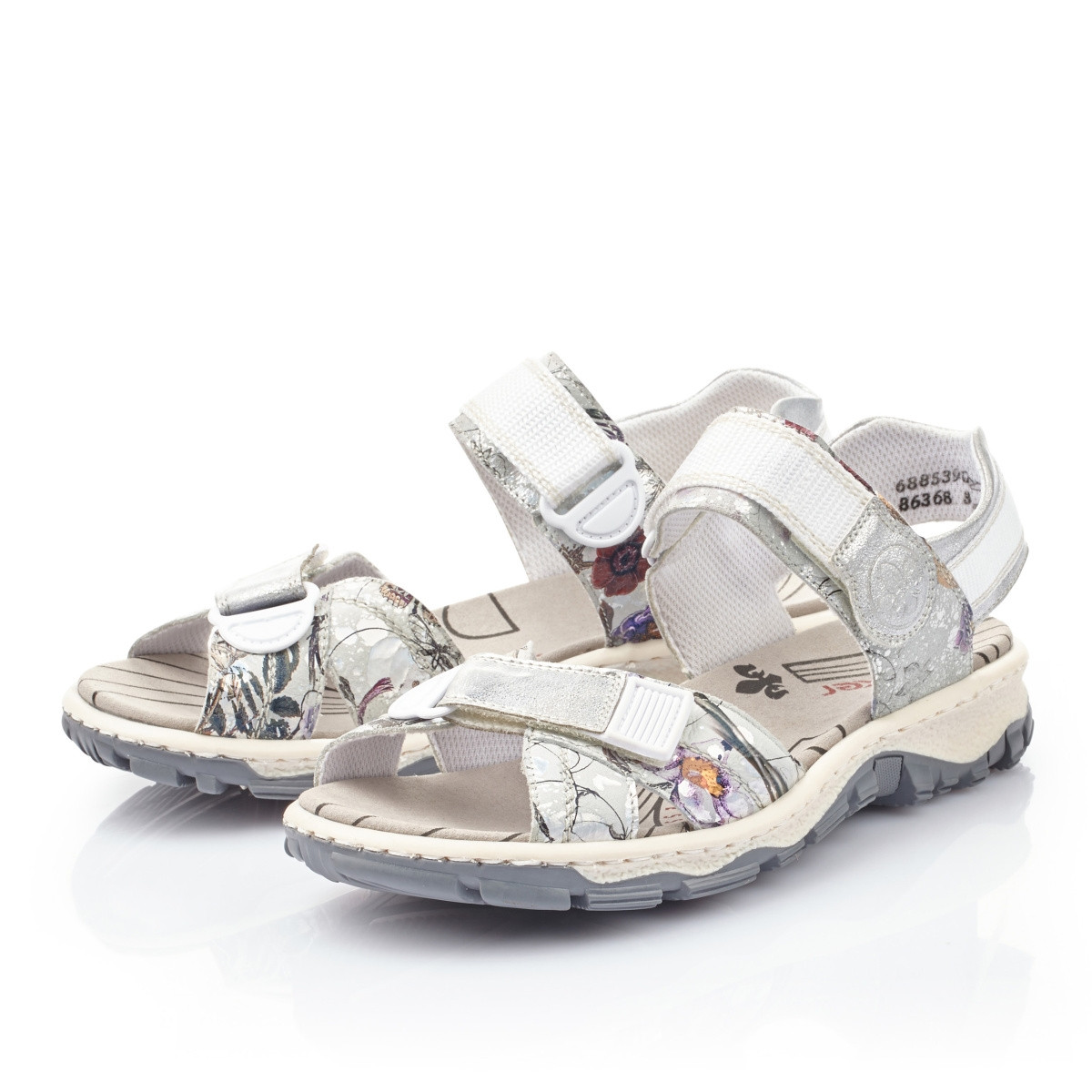 detail Dámské sandály RIEKER 68853-90 multicolor S1
