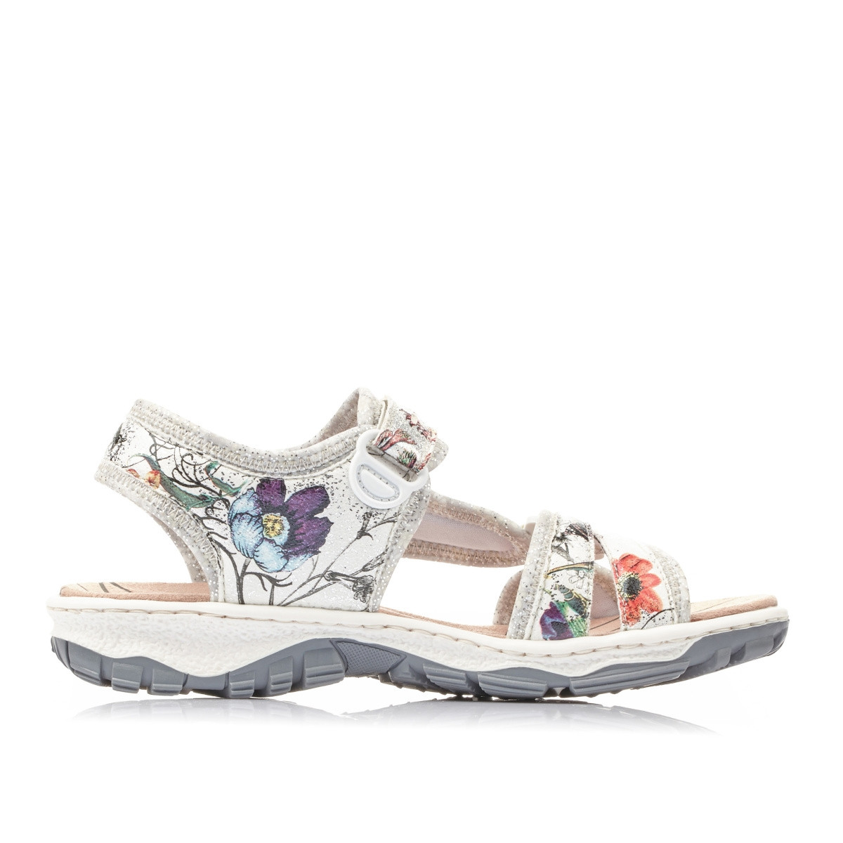detail Dámské sandály RIEKER 68879-90 multicolor S1