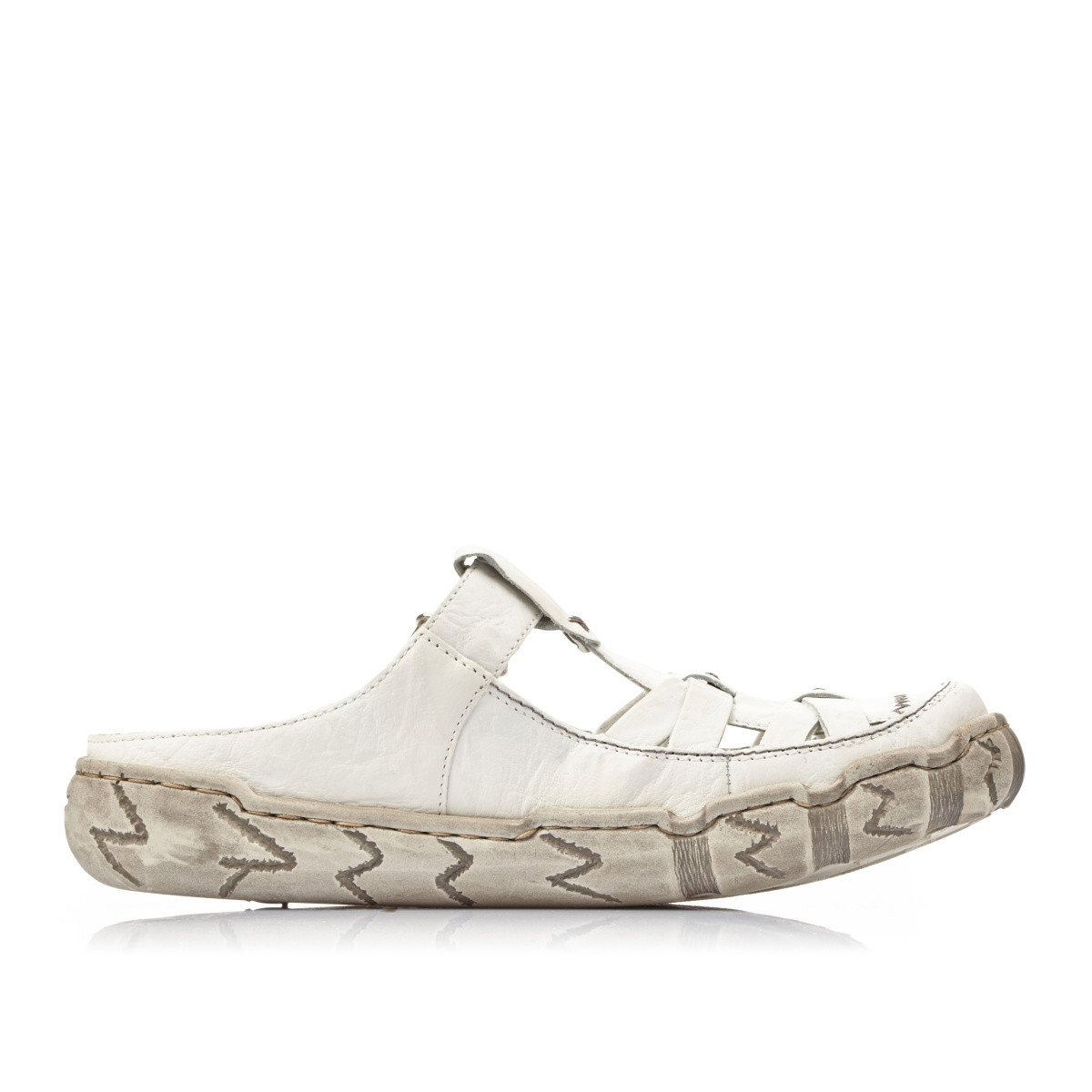 detail Dámské nazouváky RIEKER L0396-80 bílá S5