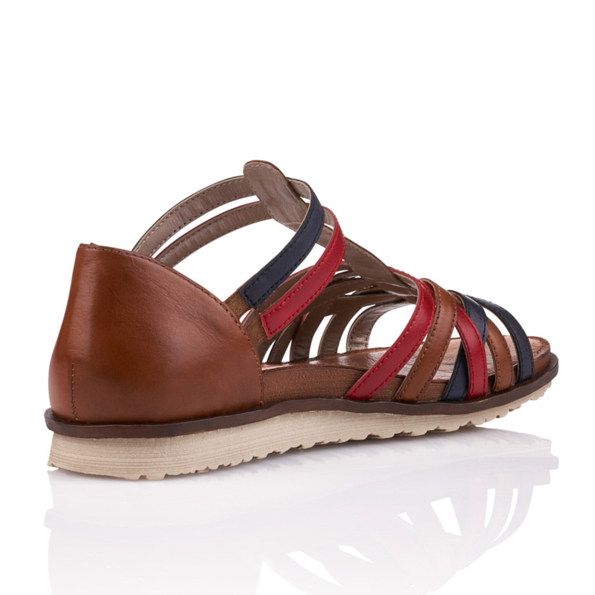 detail Dámské sandály REMONTE RIE-1026085-S0 hnědá