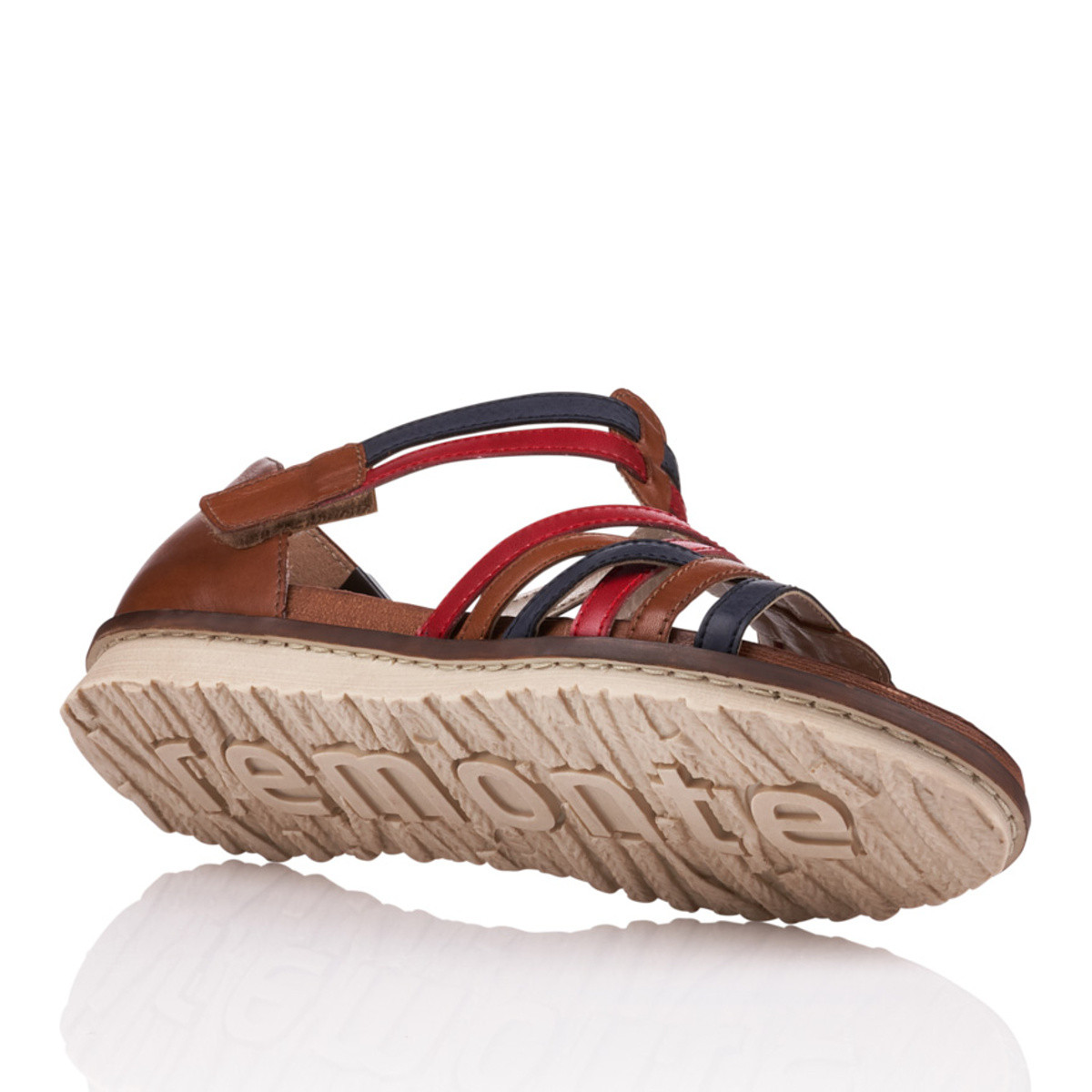 detail Dámské sandály REMONTE RIE-1026085-S0 hnědá