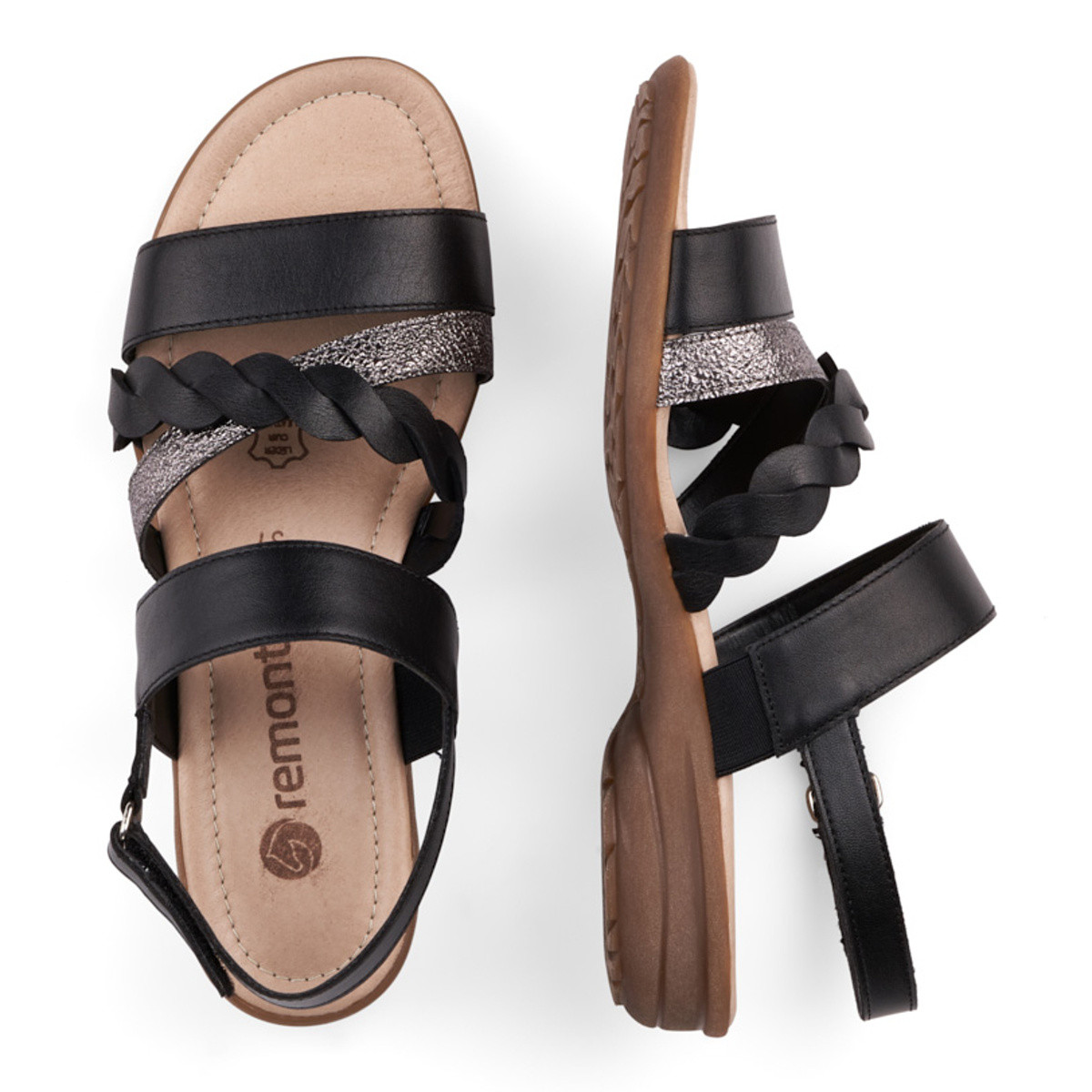 detail Dámské sandály REMONTE RIE-1026097-S0 černá