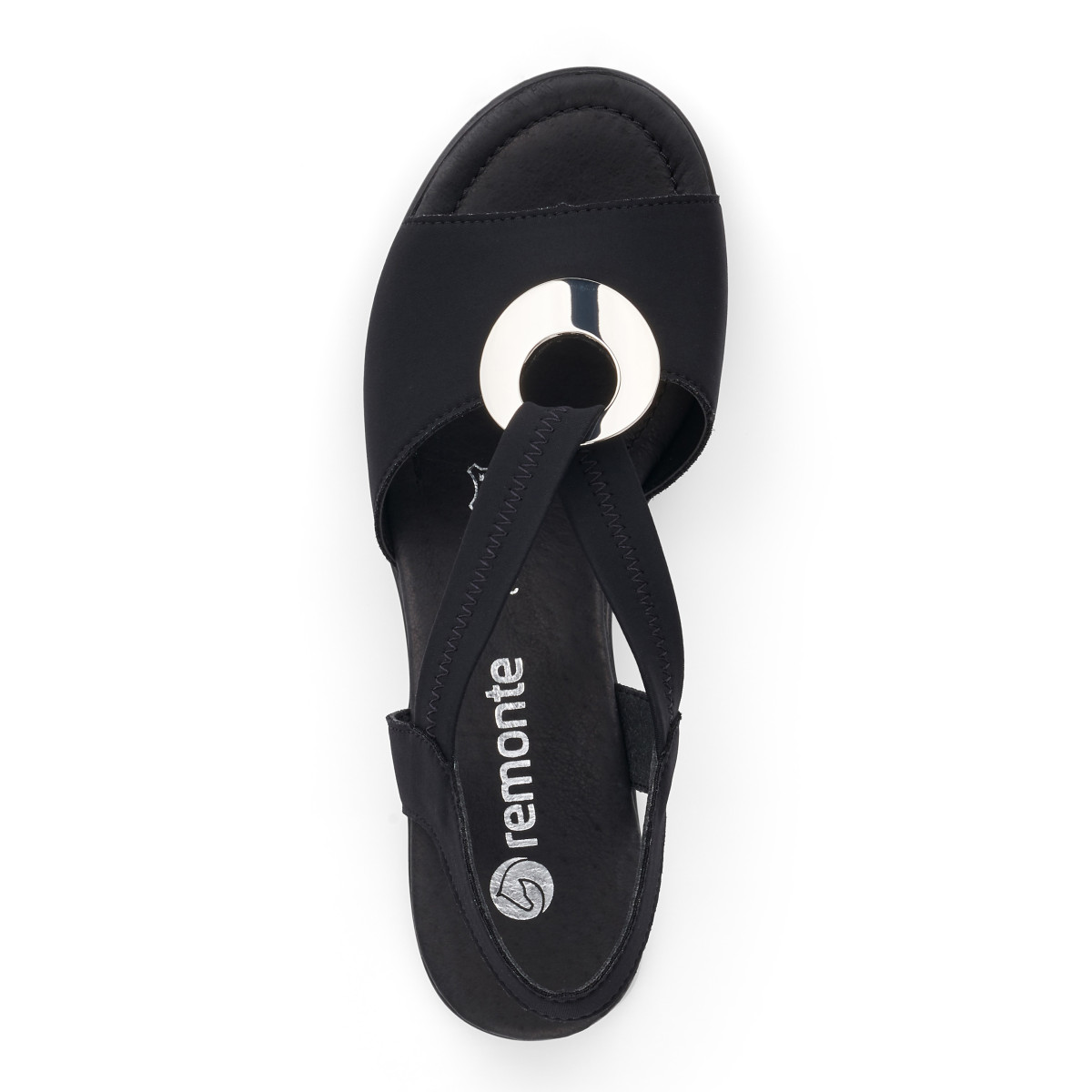 detail Dámské sandály REMONTE R8751-01 SCHWARZ S0