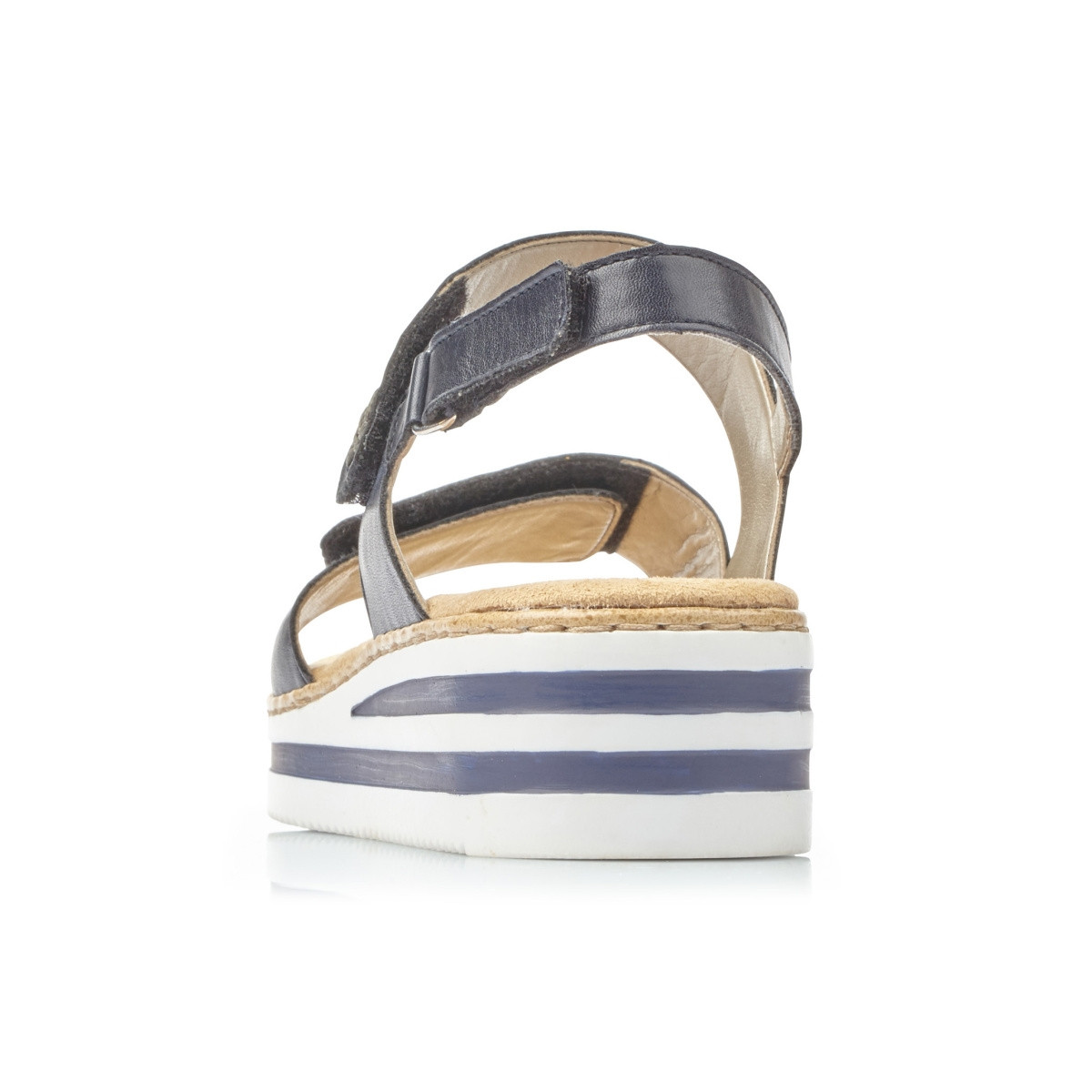 detail Dámské sandály RIEKER RIE-1026115-S1 modrá