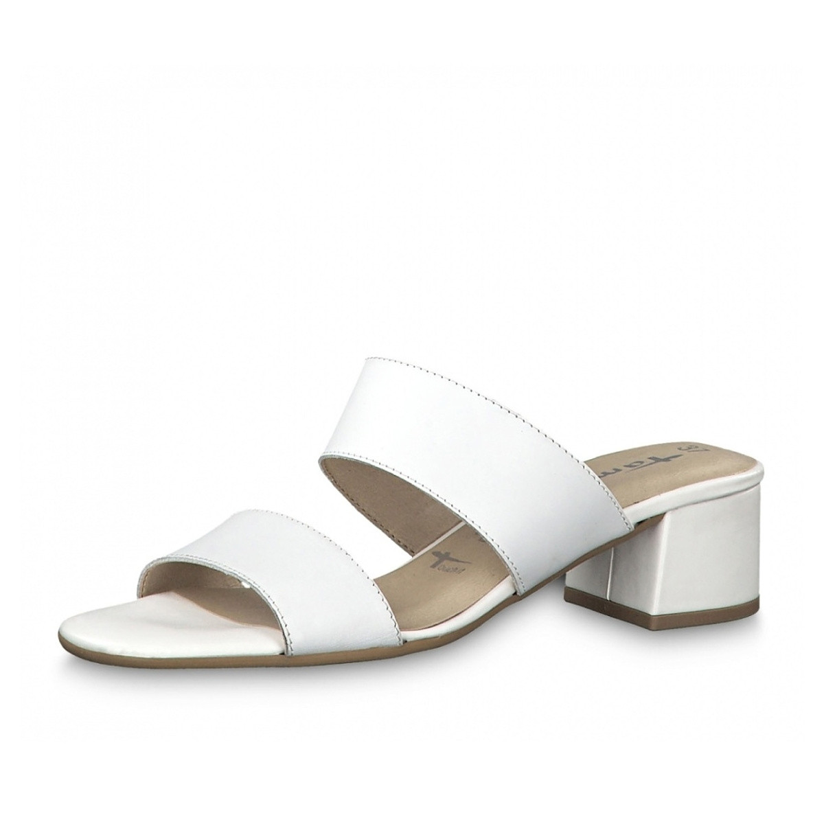 detail Dámské nazouváky TAMARIS 1-1-27218-22 WHITE LEATHER 117