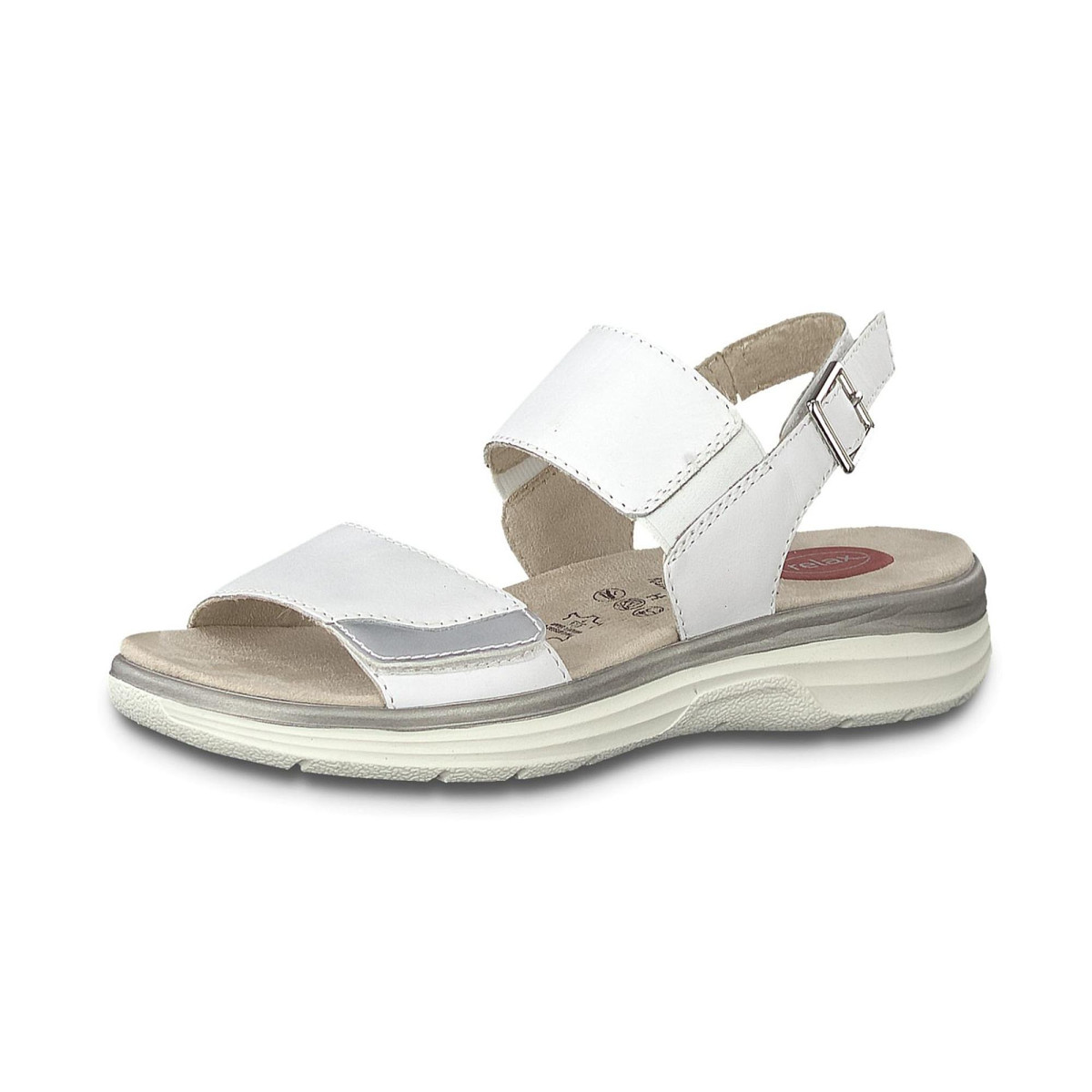 detail Dámské sandály JANA 8-8-28400-22 WHITE NAPPA 108