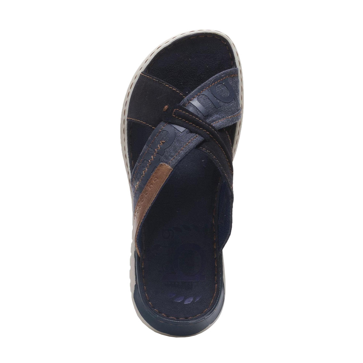 detail Pánské nazouváky BUGATTI 321-70780-6914-4141 DARK BLUE S0