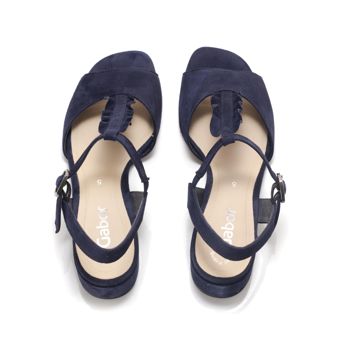 detail Dámské sandály GABOR GAB-1026553-S0 modrá