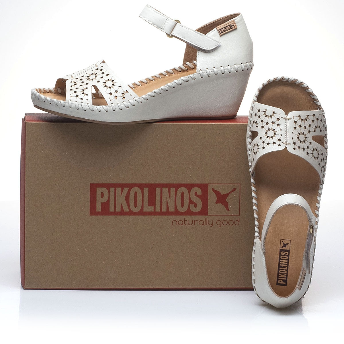 detail Dámské sandály PIKOLINOS PIK-1026606-S0 bílá