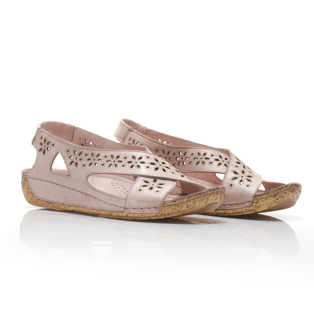 detail Dámské sandály IBERIUS 2314-526 BEIGE F/S 9