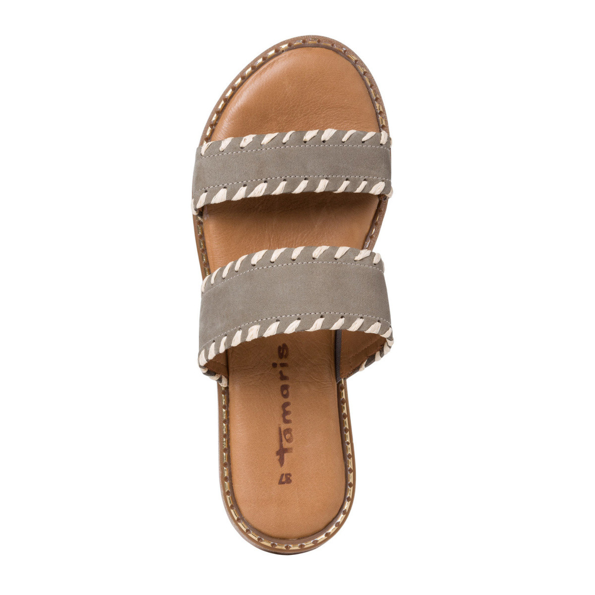 detail Dámské nazouváky TAMARIS TAM-1026801-S1 zelená