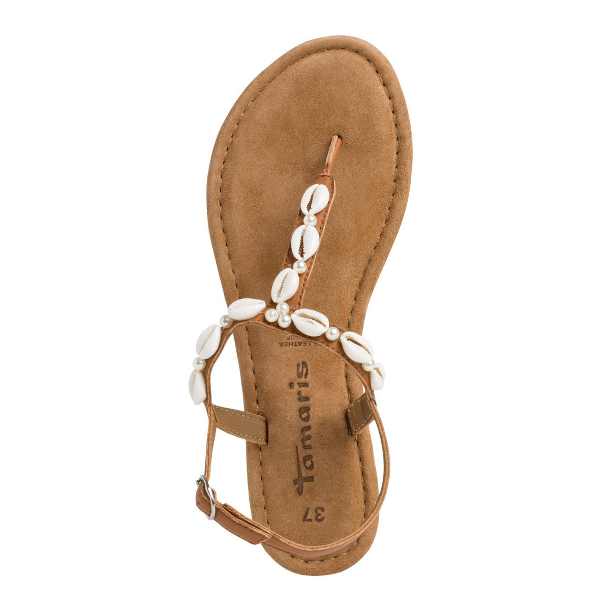 detail Dámské sandály TAMARIS TAM-1026824-S2 hnědá