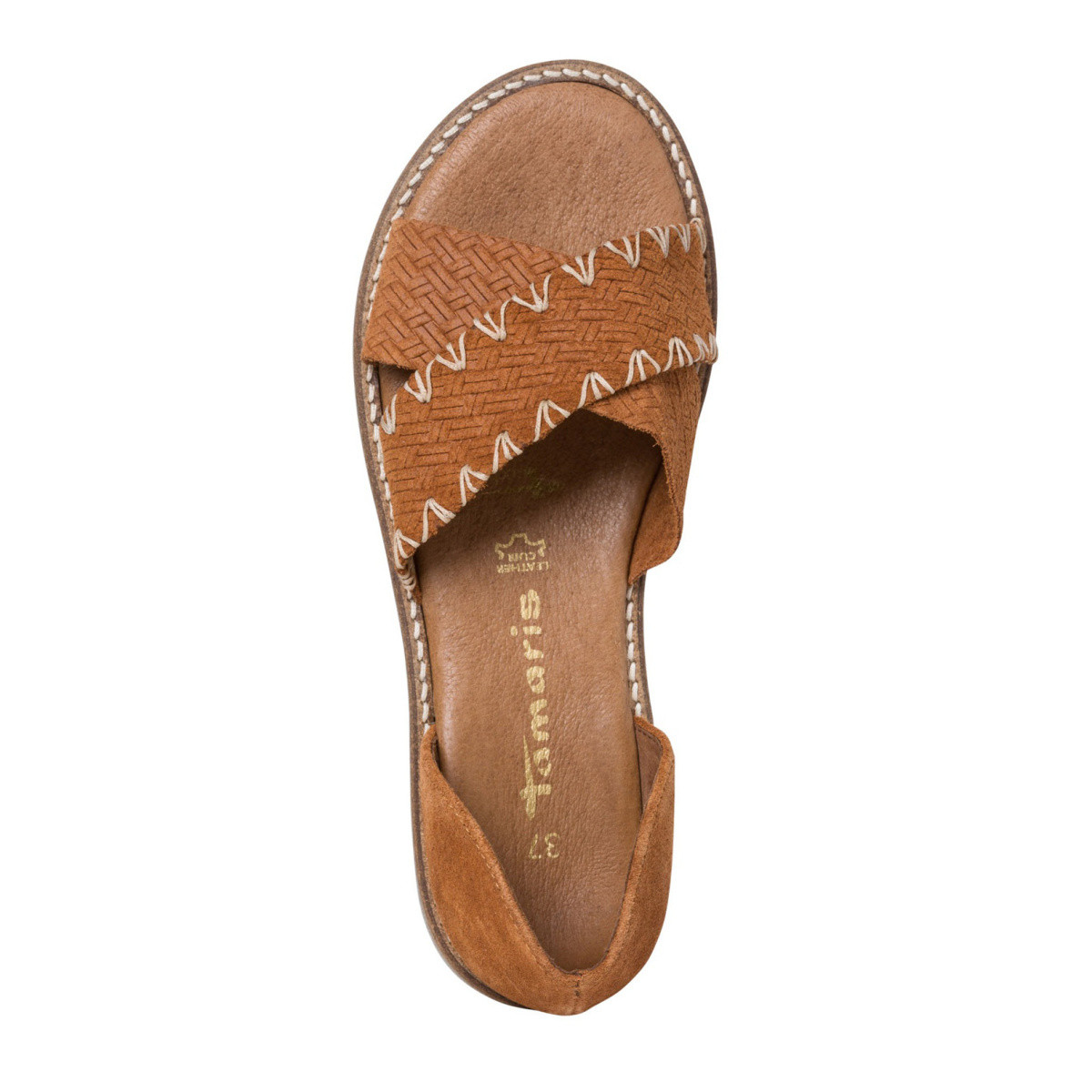 detail Dámské sandály TAMARIS TAM-1026838-S1 hnědá