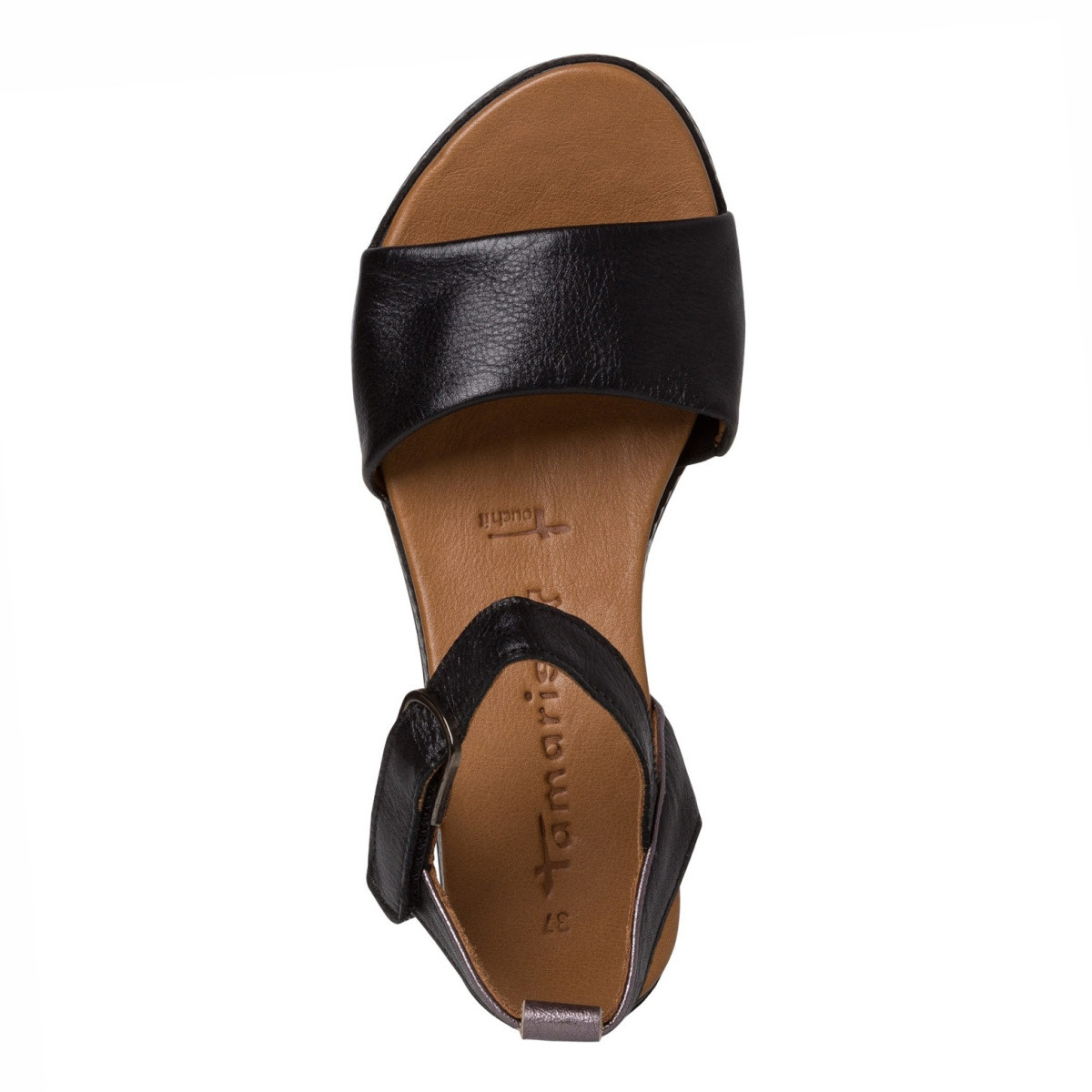 detail Dámské sandály TAMARIS 1-1-28258-34 BLACK/PEWTER 094 S0