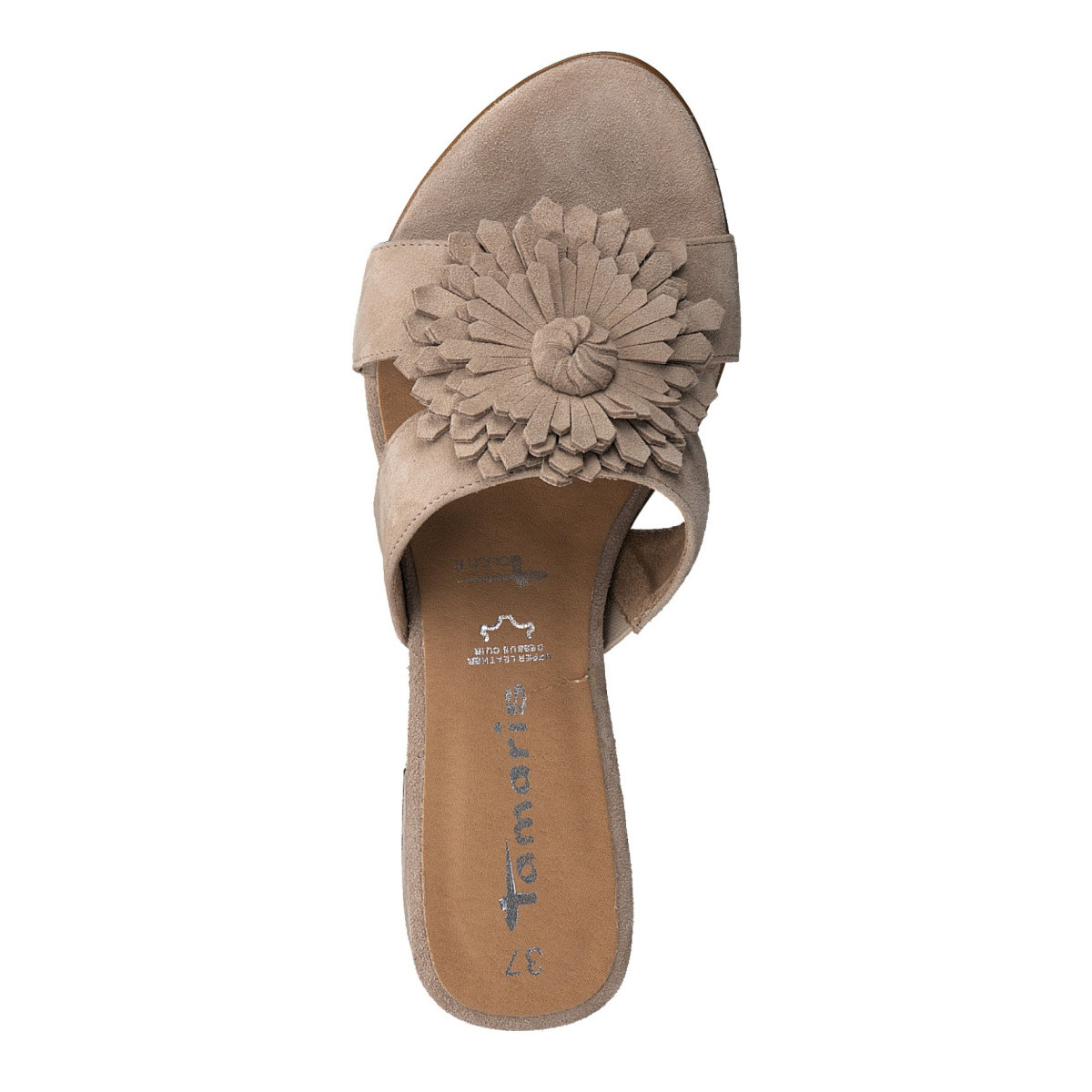 detail Dámské nazouváky TAMARIS 1-1-27103-24 TAUPE 341 S0