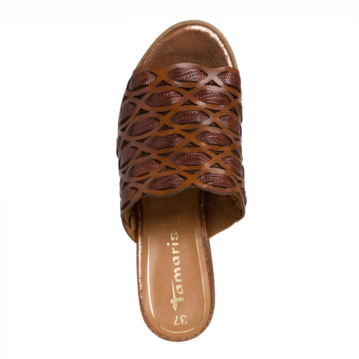 detail Dámské nazouváky TAMARIS 1-1-27214-24 COGNAC COMB 392 S0