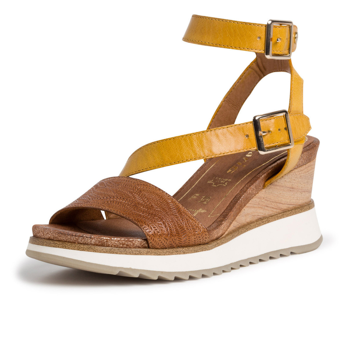 detail Dámské sandály TAMARIS 1-1-28021-24 SAFFRON/NUT 642 S0