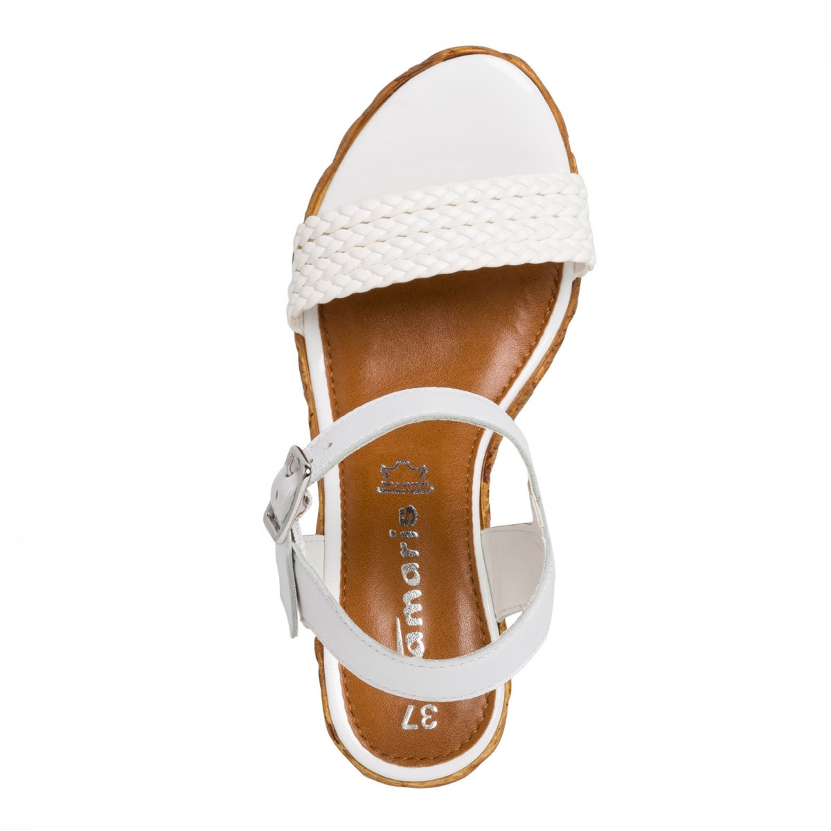 detail Dámské sandály TAMARIS 1-1-28037-24 WHITE LEA. UNI 105 S0