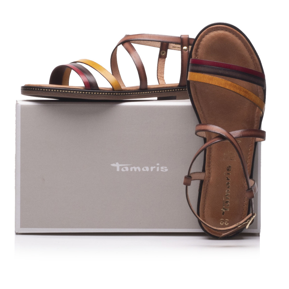 detail Dámské sandály TAMARIS TAM-1026941-S0 hnědá