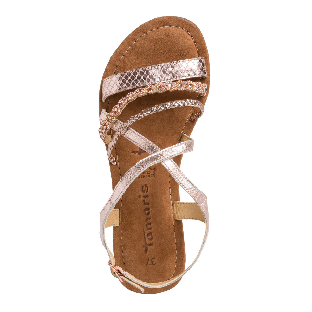 detail Dámské sandály TAMARIS TAM-1026961-S0 zlatá