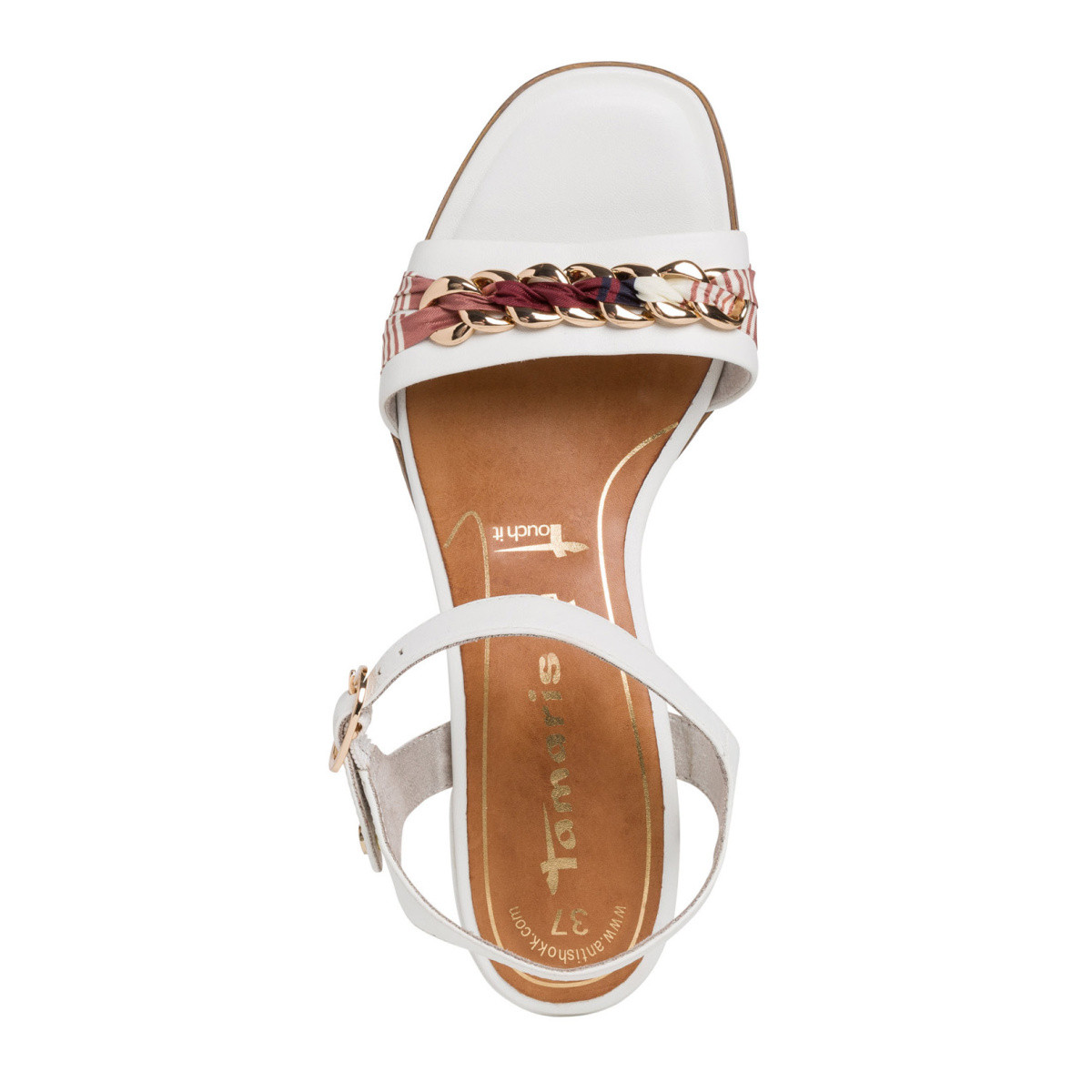 detail Dámské sandály TAMARIS TAM-1027010-S0 bílá