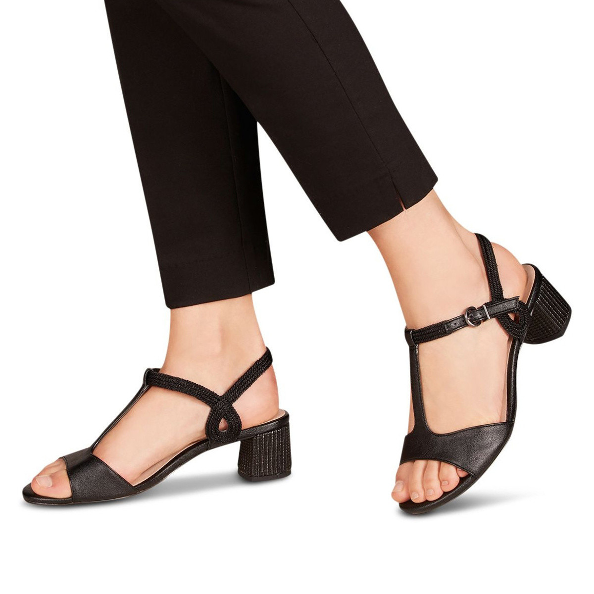 detail Dámské sandály TAMARIS 1-1-28219-24 BLACK COMB 098 S0