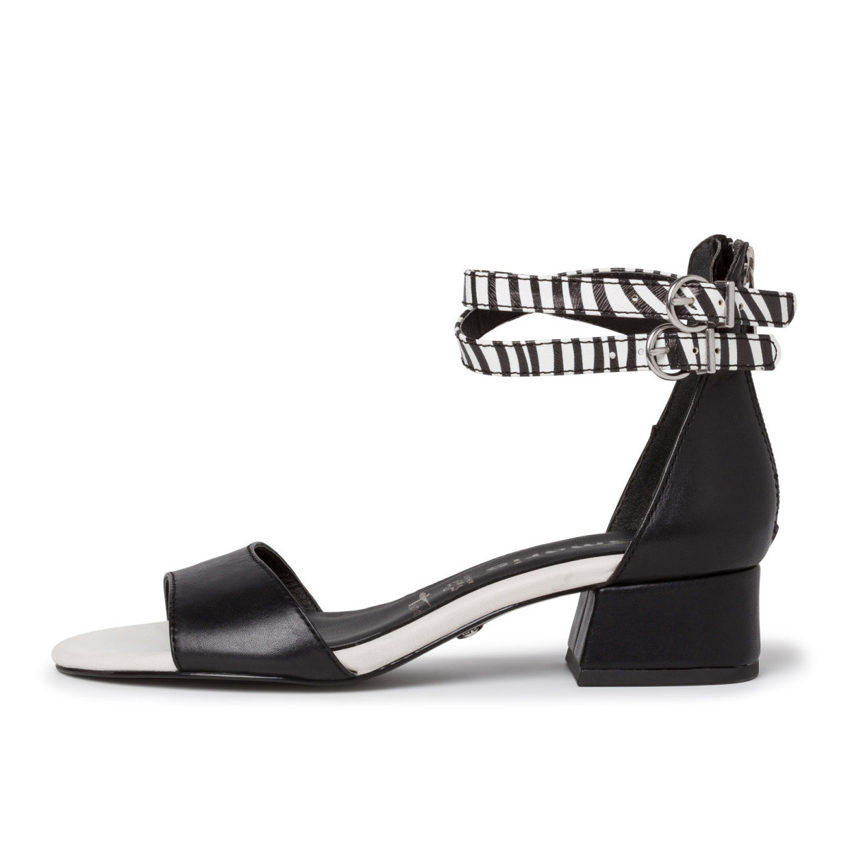 detail Dámské sandály TAMARIS 1-1-28220-24 BLACK/WHITE 005 S0