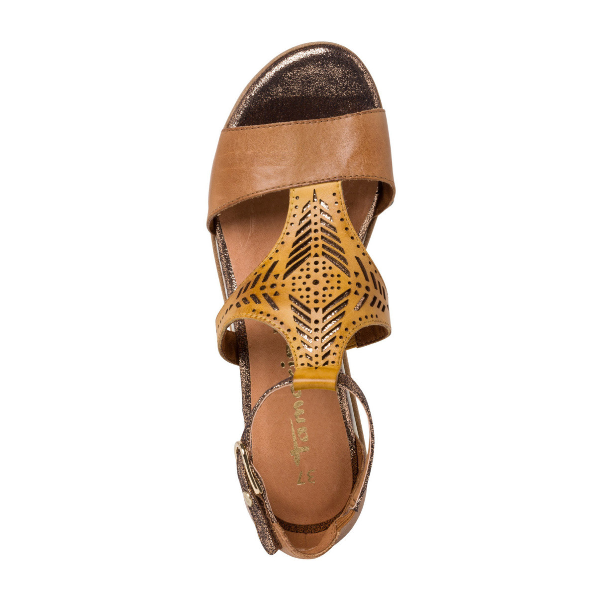 detail Dámské sandály TAMARIS TAM-1027043-S0 hnědá