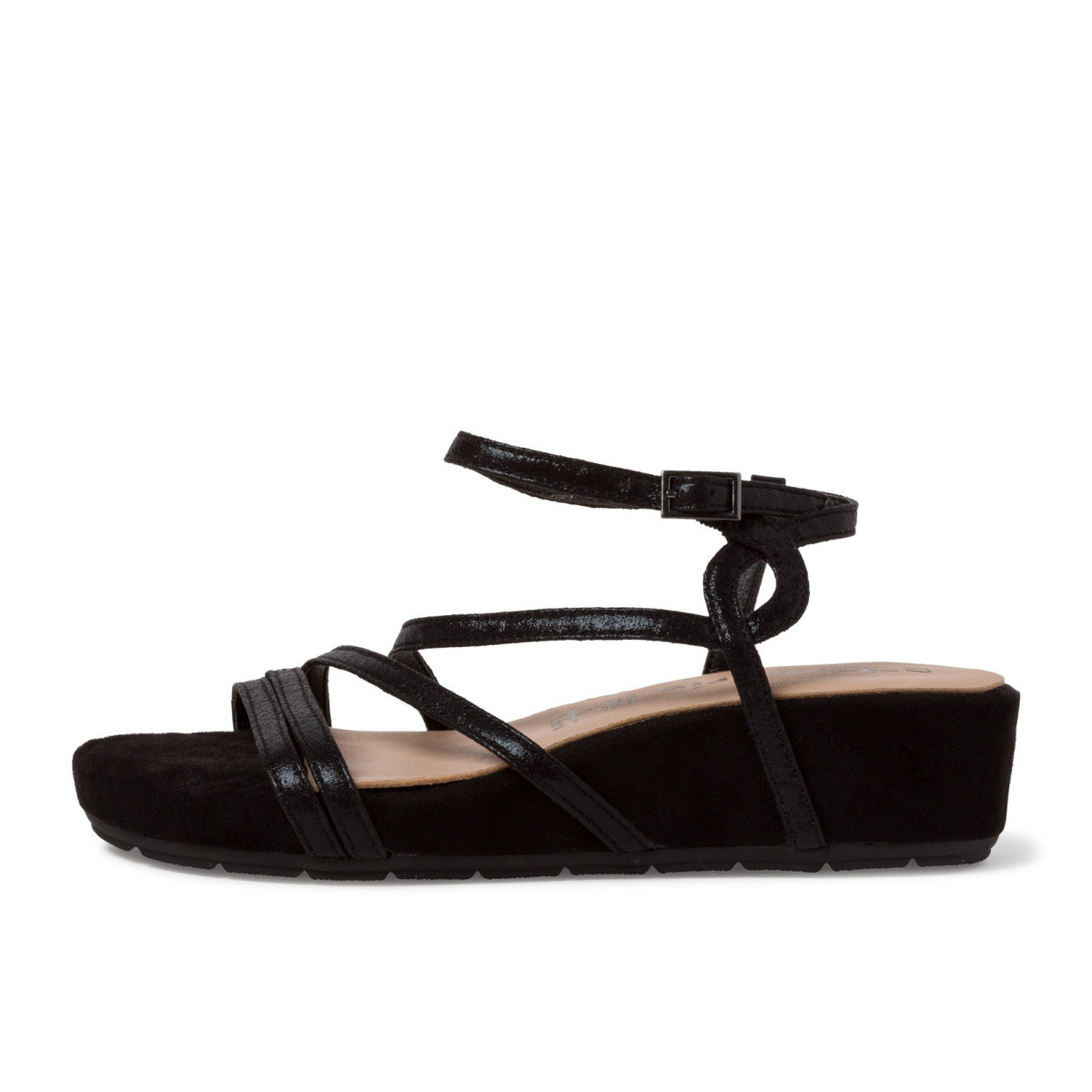 detail Dámské sandály TAMARIS 1-1-28238-24 BLACK METALLIC 012 S0
