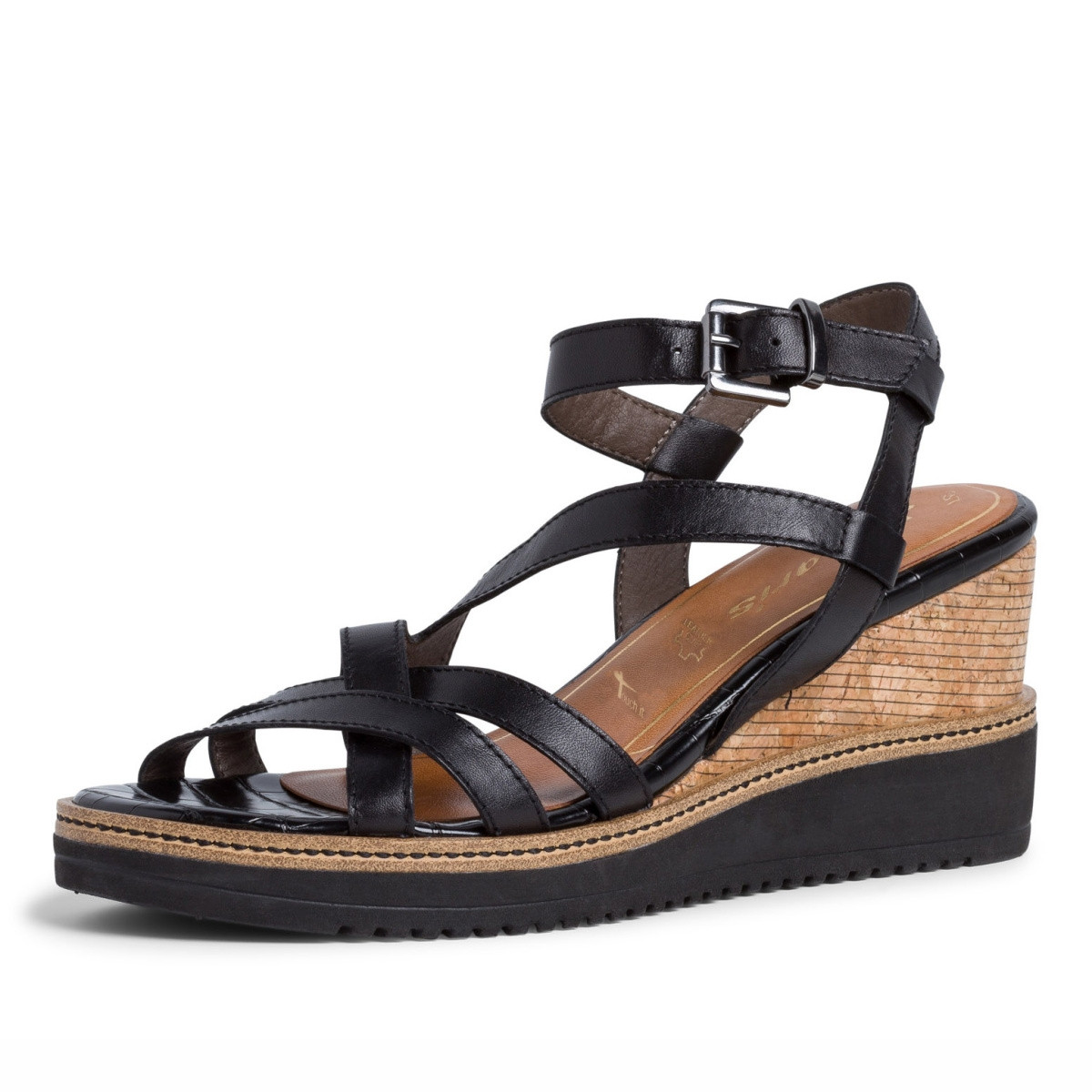 detail Dámské sandály TAMARIS 28349-24-001 černá S1