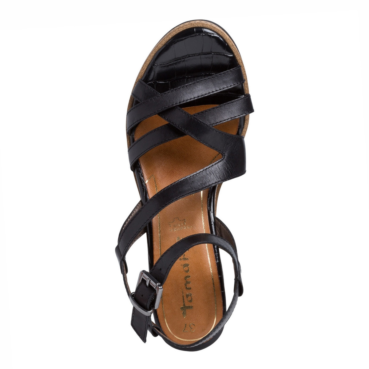 detail Dámské sandály TAMARIS 28349-24-001 černá S1