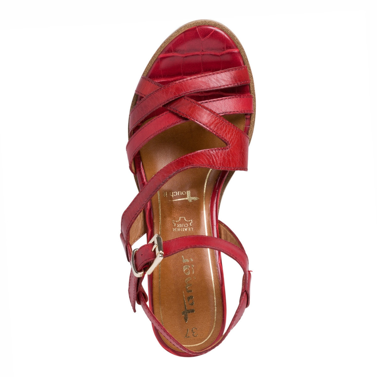 detail Dámské sandály TAMARIS TAM-1027109-S1 červená