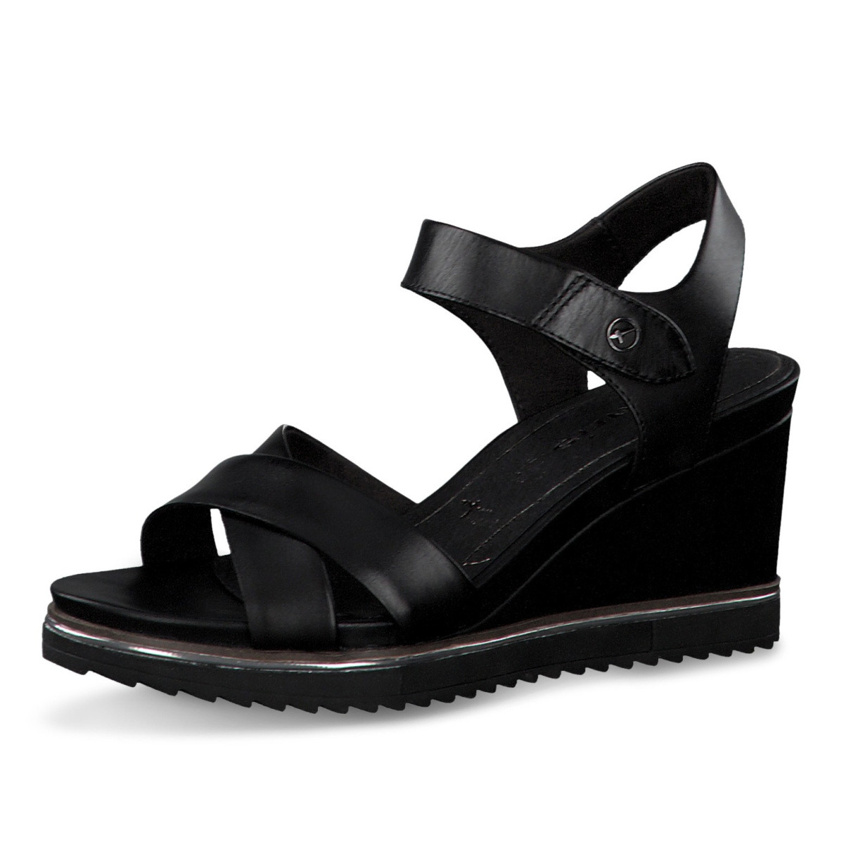 detail Dámské sandály TAMARIS 1-1-28350-24 BLACK LEA.UNI 008 S0