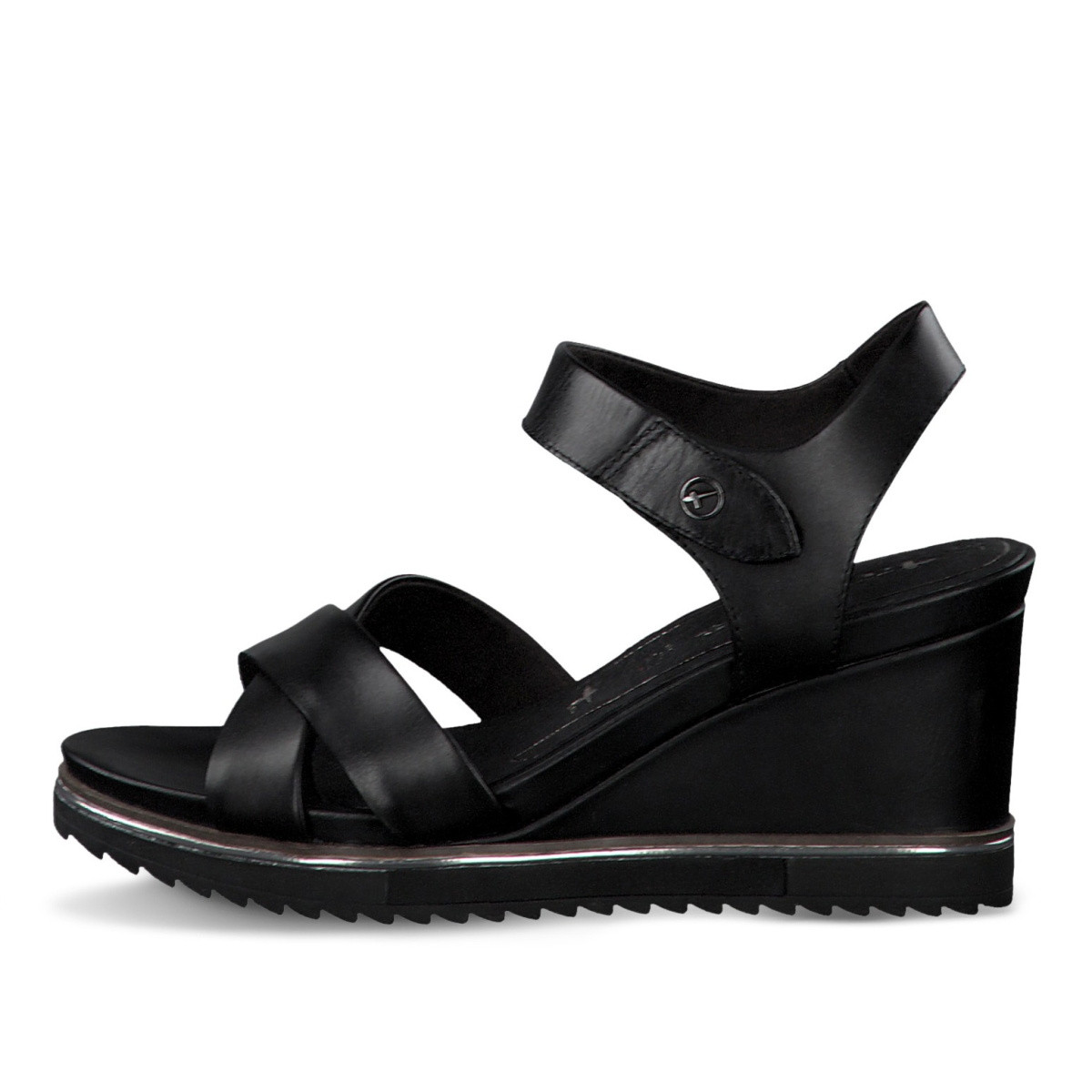 detail Dámské sandály TAMARIS 1-1-28350-24 BLACK LEA.UNI 008 S0